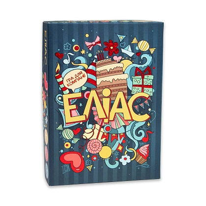 Настольная игра Элиас мини , бренду Strateg, для 4-12 гравців - KUBIX