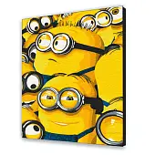 Мініатюра товару Картина по номерам Жовті посіпаки (40х50 см) - 1