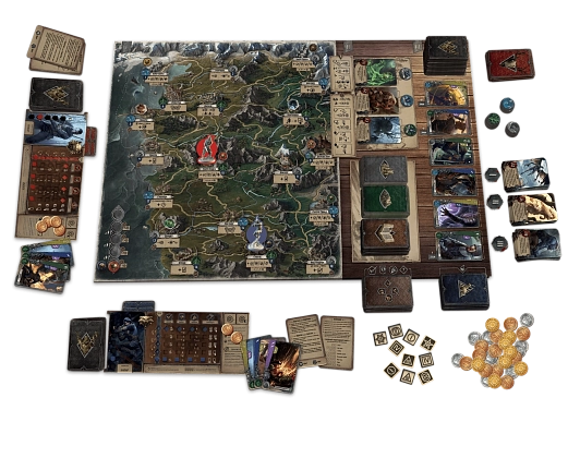 Відьмак. Старий світ (The Witcher: Old World), бренду Geekach Games, для 1-5 гравців, час гри > 60хв. - 3 - KUBIX
