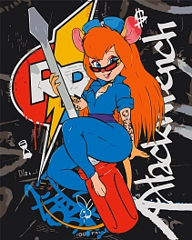 Картина по номерам Дісней Гаєчка (Чіп і Дейл) (40х50 см)