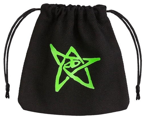 Мешочек Call of Cthulhu Black & green Dice Bag, бренду Q-Workshop - KUBIX