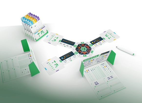 Настільна гра Машина Тюрінга (Turing Machine), бренду Geekach Games, для 1-4 гравців, час гри < 30хв. - 3 - KUBIX