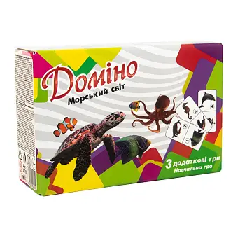 Настольная игра Домино Морской мир