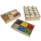 Миниатюра товара Органайзер для настольной игры Каркассон (Organizer for boardgame Carcassonne) - 3