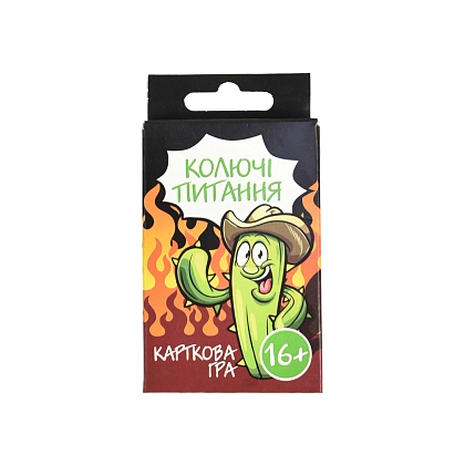 Настольная игра Колючие вопросы , бренду Strateg, для 1-6 гравців - KUBIX
