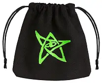 Мініатюра товару Мішечок Call of Cthulhu Black & green Dice Bag - 1