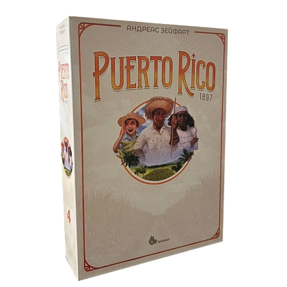 Настільна гра Пуерто-Ріко 1897 (Puerto Rico 1897), бренду Lelekan, для 2-5 гравців, час гри > 60хв. - KUBIX