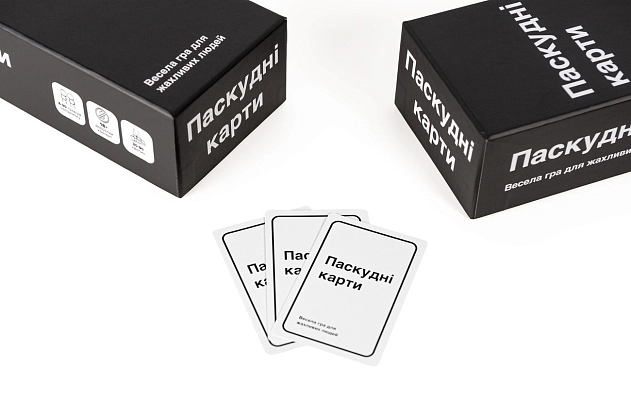 Настільна гра Паскудні карти (Cards Against Humanity), бренду Мадярочка, для 4-12 гравців, час гри < 30хв. - 7 - KUBIX
