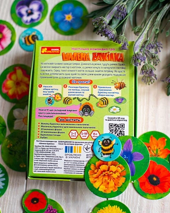 Настільна гра Шалена бджілка, бренду Ранок, для 2-5 гравців, час гри < 30хв. - 5 - KUBIX