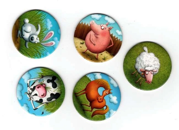 Настольная игра СуперФермер и Борсук, бренду Granna, для 2-4 гравців, час гри < 30мин. - 4 - KUBIX