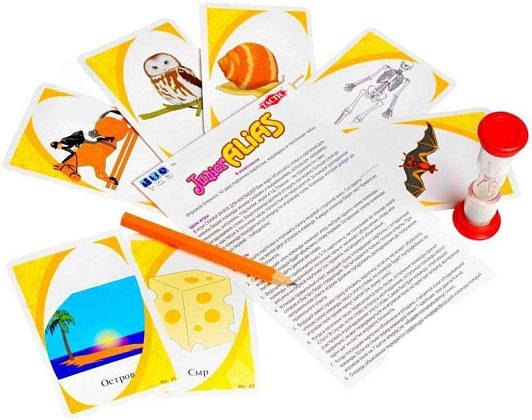 Настольная игра Аляс для Детей: Дорожный (Alias Junior: Travel) (RU) Элиас, бренду Tactic, для 4-12 гравців, час гри < 30мин. - 2 - KUBIX