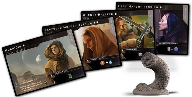 Настільна гра Дюна: Імперіум. Піднесення (Dune: Imperium. Uprising), бренду Geekach Games, для 1-6 гравців, час гри < 60хв. - 3 - KUBIX
