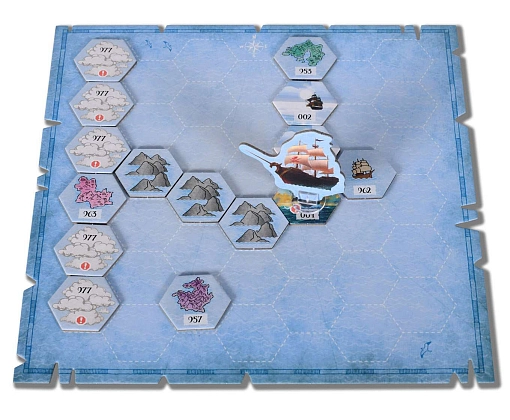 Настольная игра Утраченые моря (Forgotten Waters), бренду Geekach Games, для 3-7 гравців, час гри > 60мин. - 17 - KUBIX