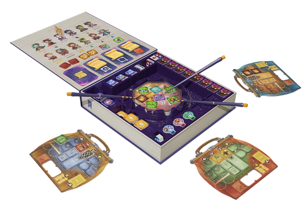 Настільна гра Інкантібус (Incantibus), бренду Geekach Games, для 2-4 гравців, час гри < 30хв. - 4 - KUBIX