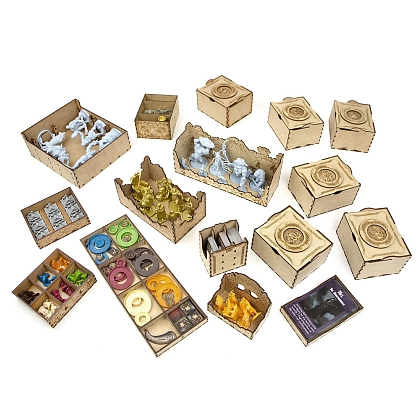 Органайзер для настільної гри Blood Rage + всі доповнення (Blood Rage + all expansion organizer), бренду Tower Rex - 2 - KUBIX