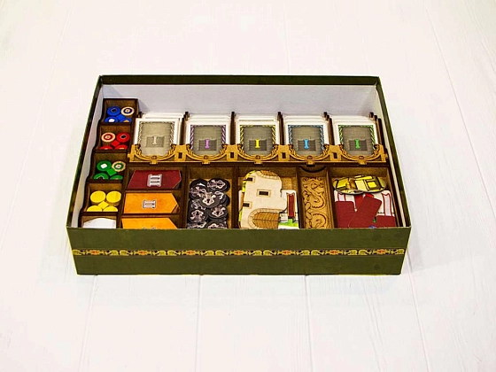Органайзер для настольной игры Лоренцо Великолепный (Organizer for boardgame Lorenzo il Magnifico), бренду Tower Rex - 2 - KUBIX
