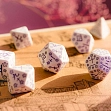 Мініатюра товару Набір кубиків Japanese Dice Set: Blue Star Lotus - 1