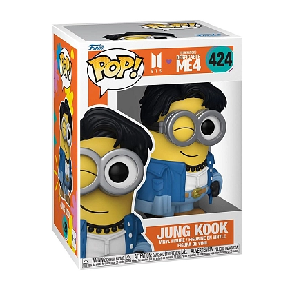 Игровая фигурка Funko Pop Чонгук (Jung Kook) Minions x BTS: #424, бренду Funko - KUBIX