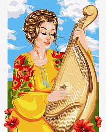 Картина по номерам Грай моя бандуро (40х50 см)