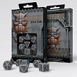 Миниатюра товара Набор кубиков Dwarven Gray & Black Dice Set (7 шт.) - 1