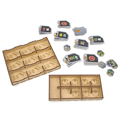 Органайзер для настільної гри Проект Гайя (Organizer for boardgame Gaia Project), бренду Tower Rex - 10 - KUBIX
