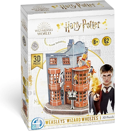 Ведьмачьи проказы Уизли 3D пазл (Weasley’s Wizard Wheezes Set 3D puzzle), бренду Trefl - KUBIX