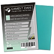 Мініатюра товару Протектори Games7Days (66 х 91 мм / 63.5x88 мм) Mint Premium MTG (80 шт) - 1
