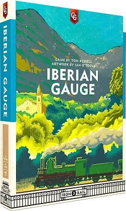 Настольная игра Iberian Gauge (Иберийская колея) (EN), бренду Capstone Games, для 3-5 гравців, час гри < 60мин. - KUBIX