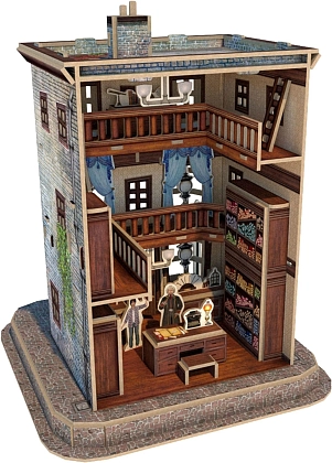 Крамниця чарівних паличок Олівандера Пазл 3D (Ollivander Wand Shop Set 3D puzzle) - 4 - KUBIX