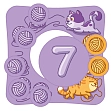Миниатюра товара Настольная игра Мурлыкающий счет - 4