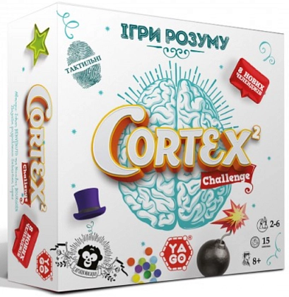 Купити Настольная игра Кортекс 2: Игры разума (Cortex Challenge 2), бренду YaGo - KUBIX Настольная игра Кортекс 2: Игры разума (Cortex Challenge 2), бренду YaGo, для 2-6 гравців, час гри < 30мин. - KUBIX