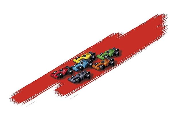 Настільна гра Формула Швидкості (Downforce) (EN), бренду Restoration Games, для 2-6 гравців, час гри < 30хв. - 4 - KUBIX