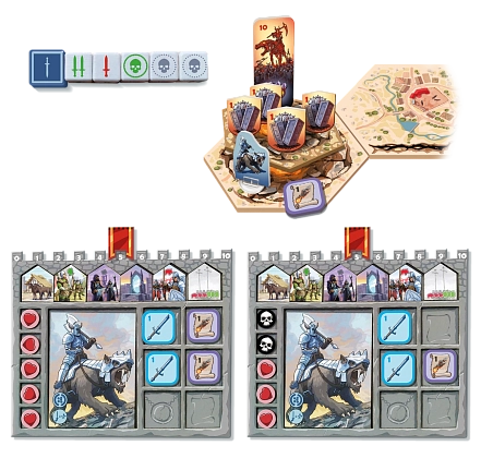 Настільна гра Таємниці Замку Карак ІІ (Karak II), бренду Lord of Boards, для 2-5 гравців, час гри < 60хв. - 5 - KUBIX