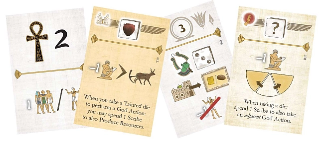 Настольная игра Tekhenu: Obelisk of the Sun (Текхену: Обелиск солнца) (EN), бренду Board and Dice, для 1-4 гравців, час гри < 60мин. - 5 - KUBIX