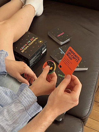 Настільна гра Єдина гра для вечора побачень, бренду Gamesly, для 2-2 гравців, час гри < 30хв. - 3 - KUBIX
