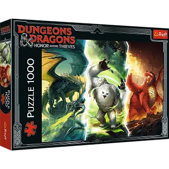 Пазл Легендарні монстри з Фаеруна Dungeons & Dragons (1000 шт.)