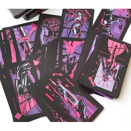 Карты ТАРО Неоновый месяц Neon Moon Tarot - 3 - KUBIX