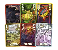 Мініатюра товару Настільна гра Братство Персня. Карткова гра (The Fellowship of the Ring The Trick Taking Game) - 5