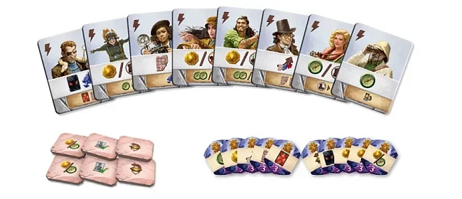 Настільна гра Загублені руїни Арнаку. Звивисті стежки (Lost Ruins of Arnak: Twisted Paths), бренду Lord of Boards, для 1-4 гравців, час гри < 30хв. - 9 - KUBIX