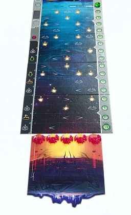Настольная игра Под пламенем небес (Under Falling Skies), бренду Kilogames, для 1-1 гравців, час гри < 30мин. - 7 - KUBIX