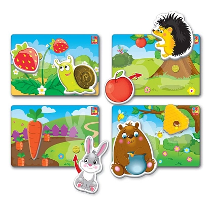 Настольная игра Угощения, бренду Vladi Toys, для 1-2 гравців - 2 - KUBIX