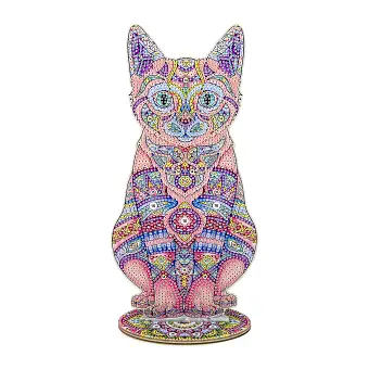 Алмазна мозаїка Кошеня (30х30 см)