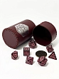 Миниатюра товара Стакан для кубиков D20 бордового цвета Dice Cup - 3