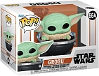 Миниатюра товара Игровая фигурка FUNKO POP! Малыш Грогу в кресле-коляске (Grogu in Hover-Pram) Star Wars The Mandalorian #664 - 2