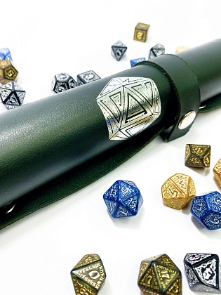 Лоток для кубиков D20 зелёный Dice Tray, бренду Планета Игр - 4 - KUBIX