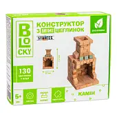 Мініатюра товару Будівельний набір для творчості "Камін" (з міні-цеглинок) - 1