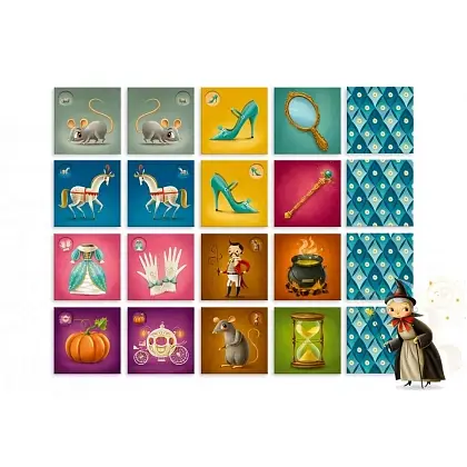 Настольная игра Золушка (Cinderella), бренду Granna, для 1-4 гравців, час гри < 30мин. - 4 - KUBIX