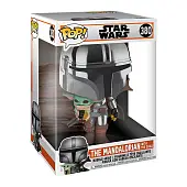Мініатюра товару Ігрова фігурка Funko Pop! Мандалорець у хромі з малюком (25 сm) Star Wars: #380 - 2