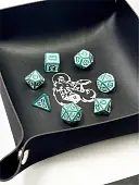 Миниатюра товара Лоток для кубиков Дракон черный Dice Tray - 8