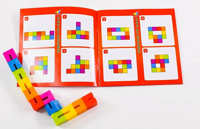 Настольная игра FLEX–головоломка, бренду Fun Games Shop, для 1-4 гравців - 4 - KUBIX